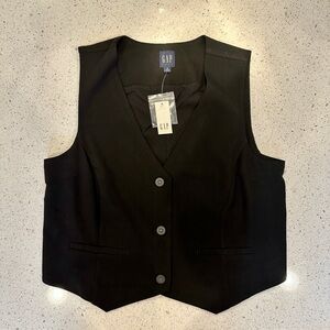 Gap Women’s Black Vest - NWT
